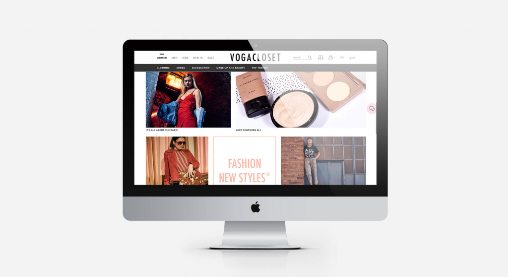 Voga Closet is a premium e-commerce destination for the shoppers of the Middle East