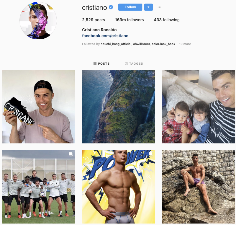 Cristiano Ronaldo Instagram