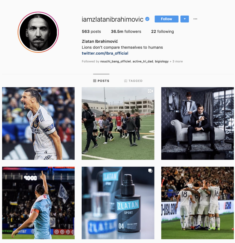 Zlatan Instagram